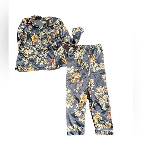 4 pc satin sleepwear set XL mix n match - Picture 7 of 8